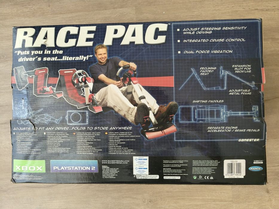 Race Pac (Simulador) - Gamester | Novo (PS2 | XBOX)