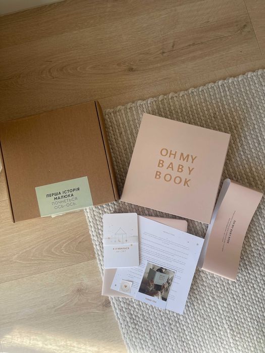 Oh My Baby Book/ Альбом для малюка (укр) New Design