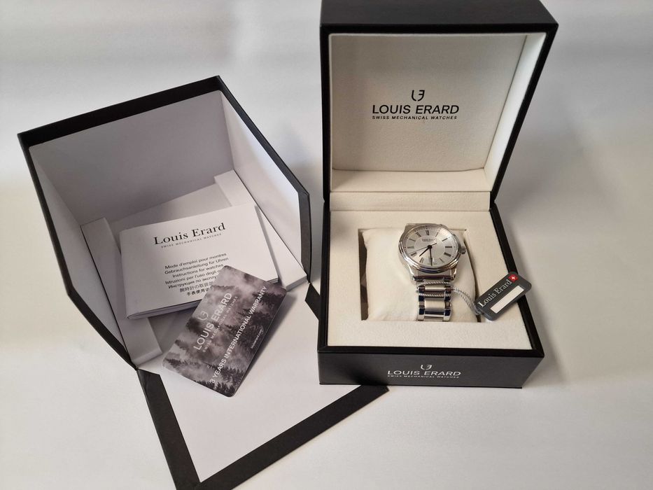 Automat Zegarek Nowy Szwajcarski Automatyczny  / Louis Erard Héritage