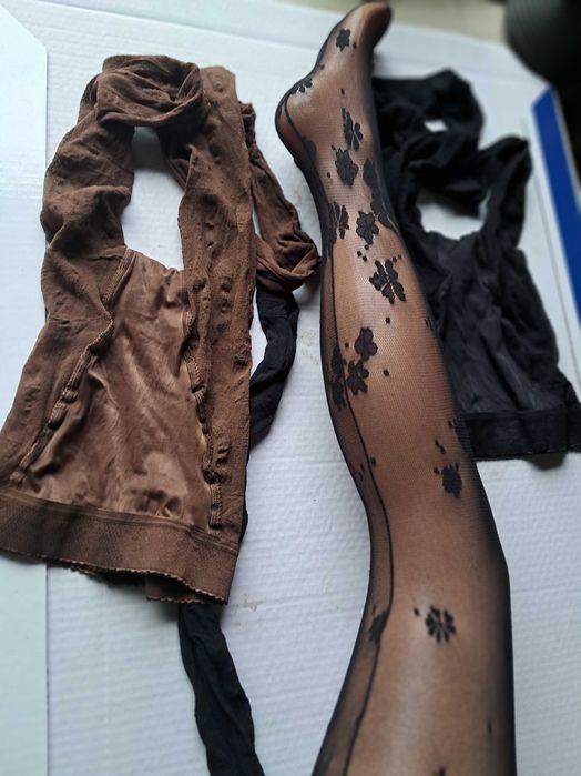 Rajstopy ze szwem i we wzory