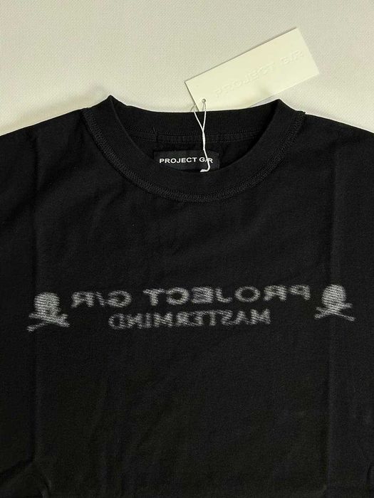 Project Grailz GR Mastermind футболка черная чорна T-shirts black