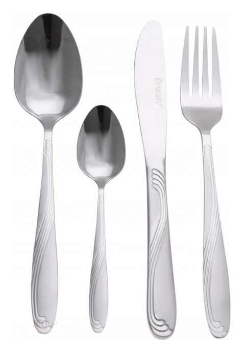 Komplet sztućce 72 elementy EdelHoff stal nierdzewna 18/10 w walizce