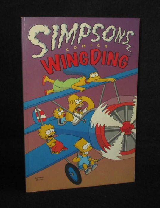 Livro BD Wingding Matt Groenning Simpsons Comics 1ª edição 1997
