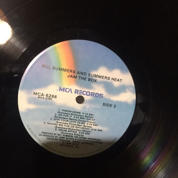 Vinil: Bill Summers & Summers Heat - Jam the Box - 1981