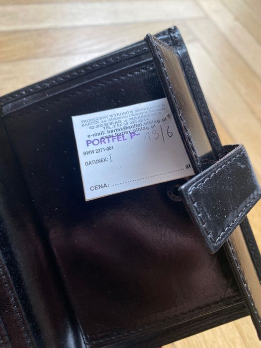 Portfel Skórzany Bartex 13/6