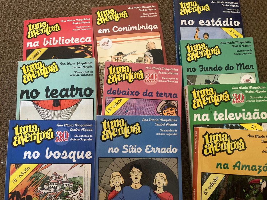 Livros da coleção Uma Aventura