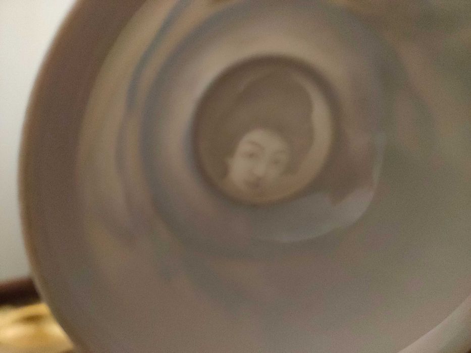 Serviço de chá pintado à mão com 8 peças