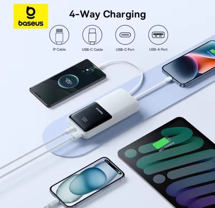 Павербанк Baseus Powerbank 20000 30000mah, зарядна станція