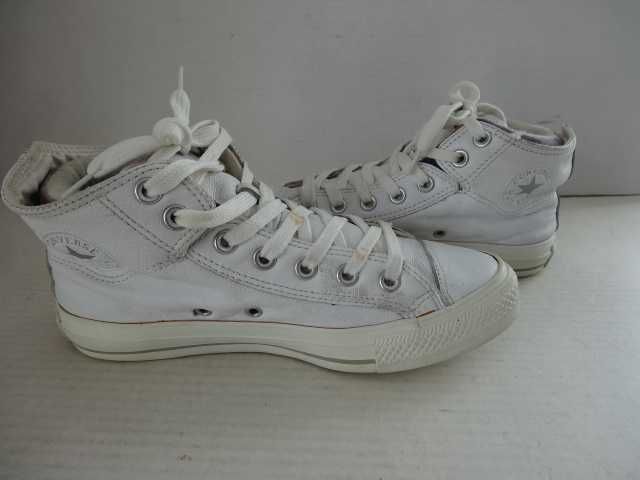 Trampki CONVERSE ALL STAR roz 37,5 SKÓRA Unisex Wysokie