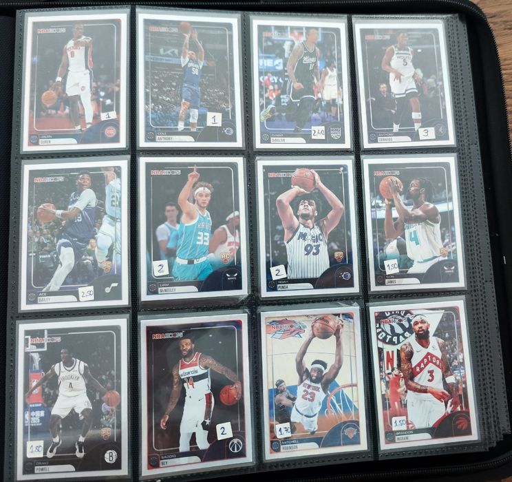 Vendo Bundle de cartas NBA (NBA Hoops e Select Panini)