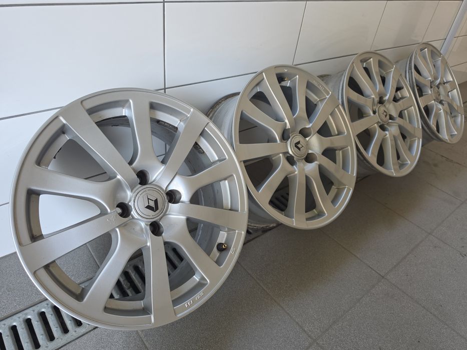 WYSYŁKA Alufelgi 16 4x100 Nissan Note Pulsar Renault Clio captur Kangoo Dacia