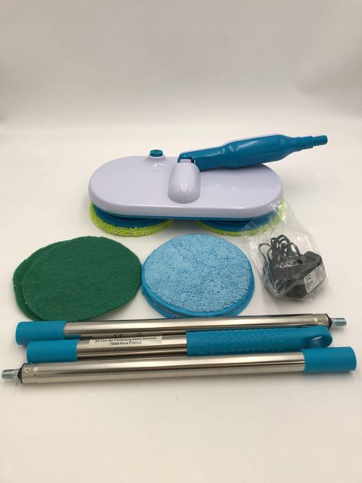 Bezprzewodowy mop obrotowy ROTALIB Duo Spinner , 90 minut , 6 dysków