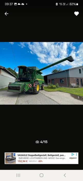 Kombajn John deere 2266