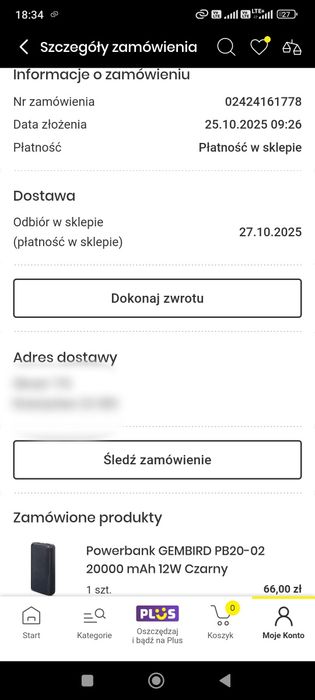 Powerbank 20 000 mAh