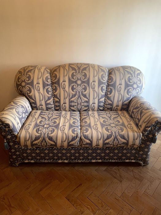 Sofá Cama + 2 Poltronas