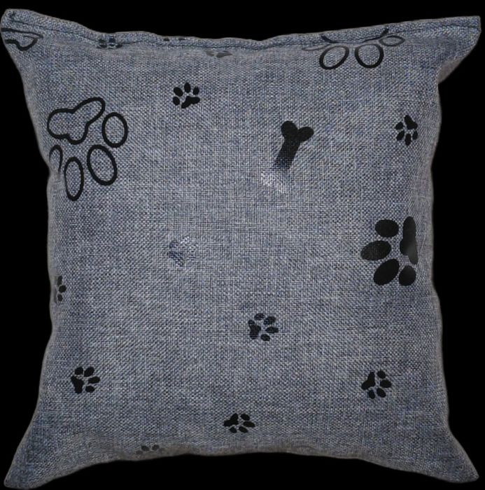 Legowisko szare w łapki