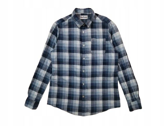 BARBOUR Koszula w Kratkę Męska Tailored Fit r. M