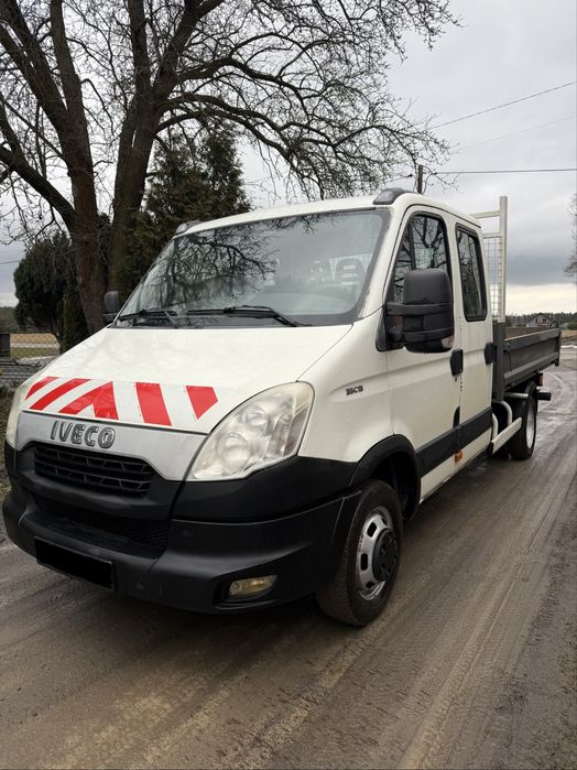 Iveco Daily 35C13 Lift Klima Doka Brygadówka 7-os Wywrotka Oryginał