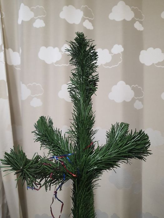 Новорічна штучна радянська ялинка (СРСР) /советская искуссвенная ёлка