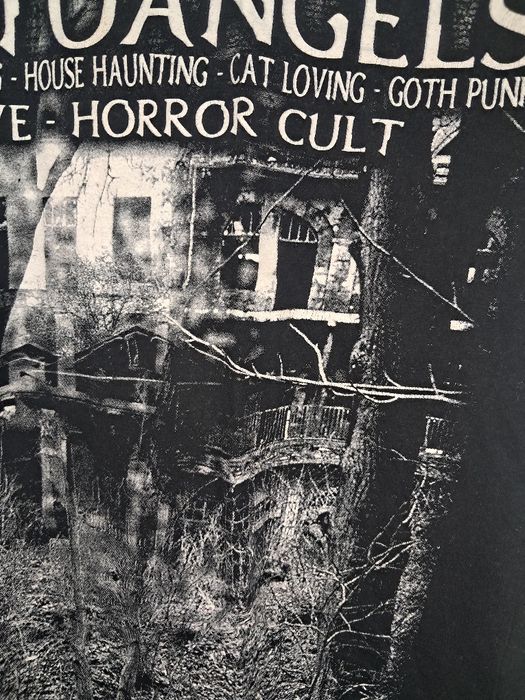 Футболка мерч Ashestoangels metal horror punk Gothic rock  рокерская недорогая Gildan
