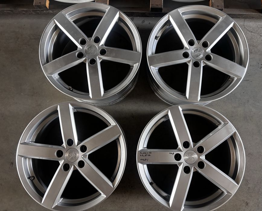 Felgi aluminiowe 5x112x17 7.5J ET37 MERCEDES AUDI SEAT SKODA VW