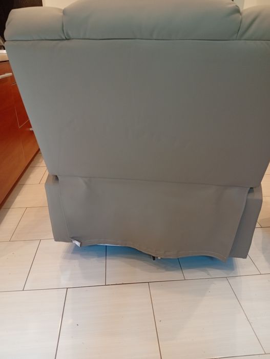 Fotel Do Masażu Telewizyjny Rozkładany  Imitacja skóry