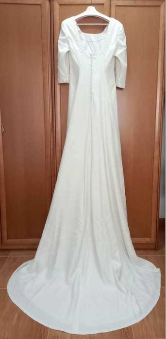 Vestido de noiva - Tam. M/38 - +/-