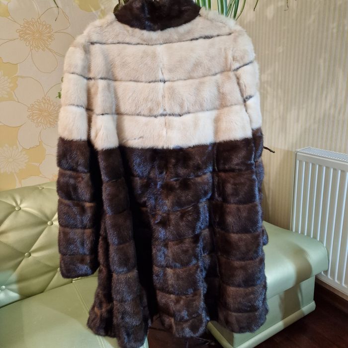 Норкова шуба, дуже красива