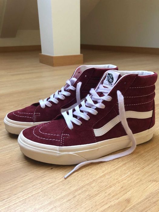 Vans vermelho/grená