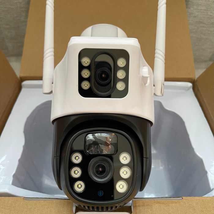 Бездротова 4G вулична камера із сонячною батареєю під сім-карту