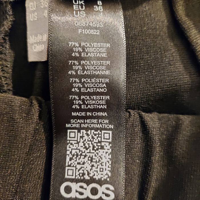 Spodnie czarne ASOS