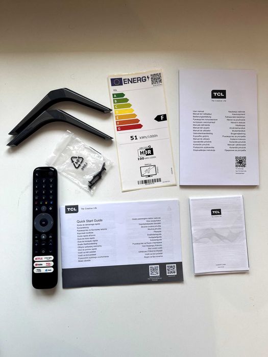Televisão Smart TV TCL Qled 43" 43 polegadas 4k Google TV
