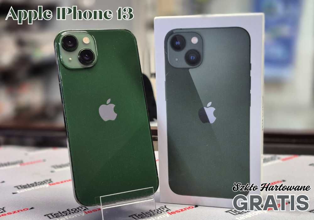 Apple iPhone 13 | 128 GB | Kondycja 88 % | zielony | szkło GRATIS !