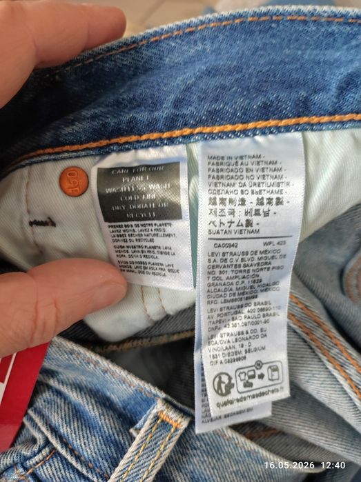 Spodnie Levi's 501