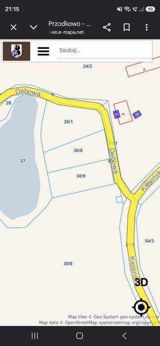Działka budowlana 1500 m² - Widok 5