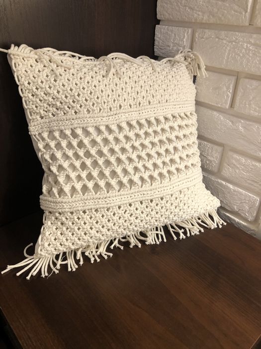 Makrama poduszka
