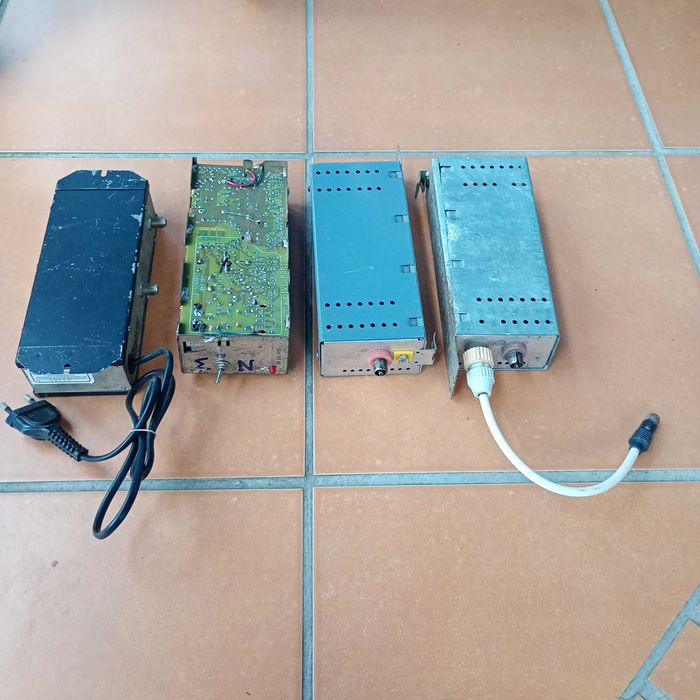 Wzmacniacze, elektronika 4szt.