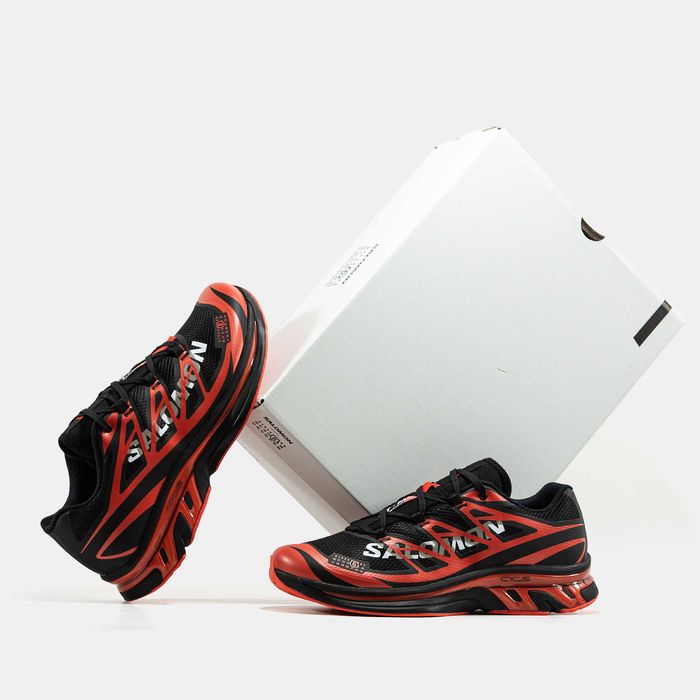 Кросівки Salomon XT-MM-6 x Maison Margiela Black/Red premium