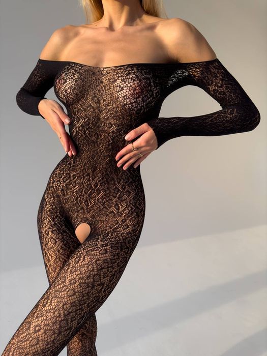 Эротическое белье бодистокинг комбинезон сетка боди колготы боді сітка