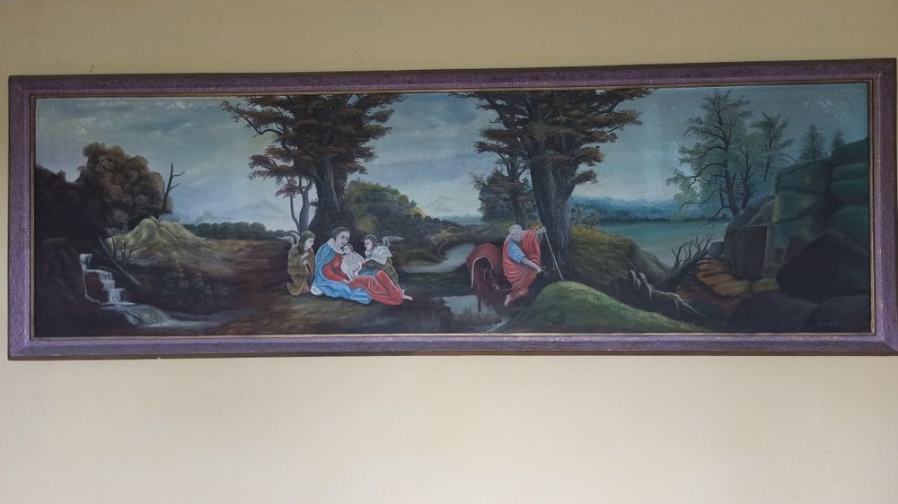 2 duże obrazy na płótnie 3 x 1 m