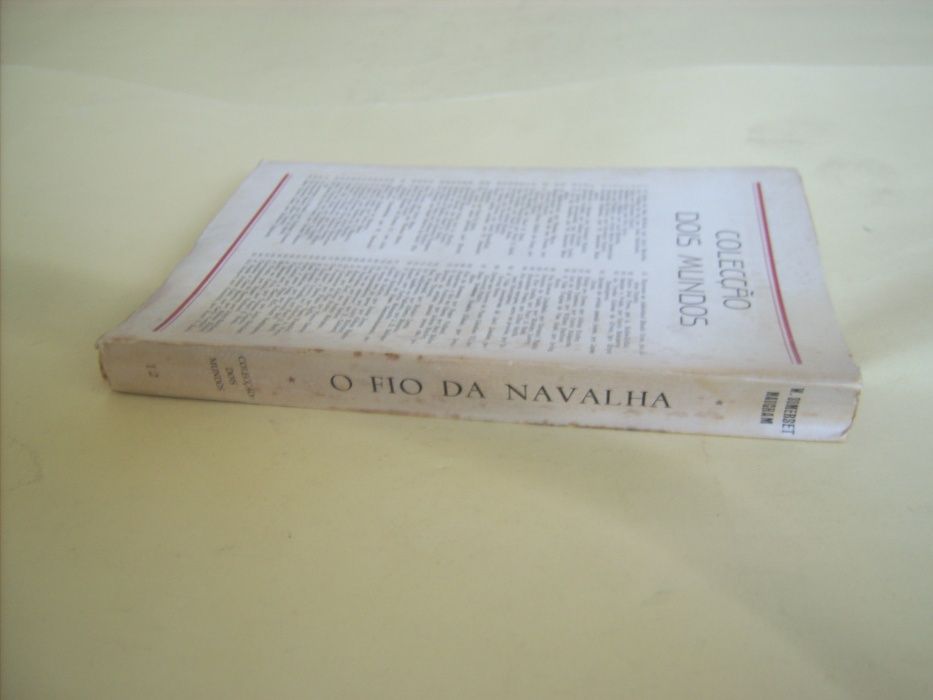 O Fio da Navalha de W. Somerset Maugham