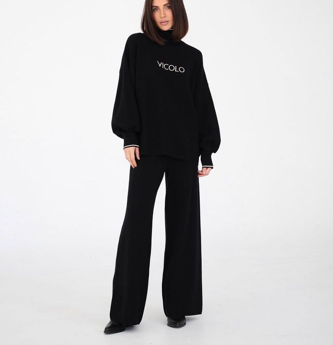 Sweter vicolo czarny