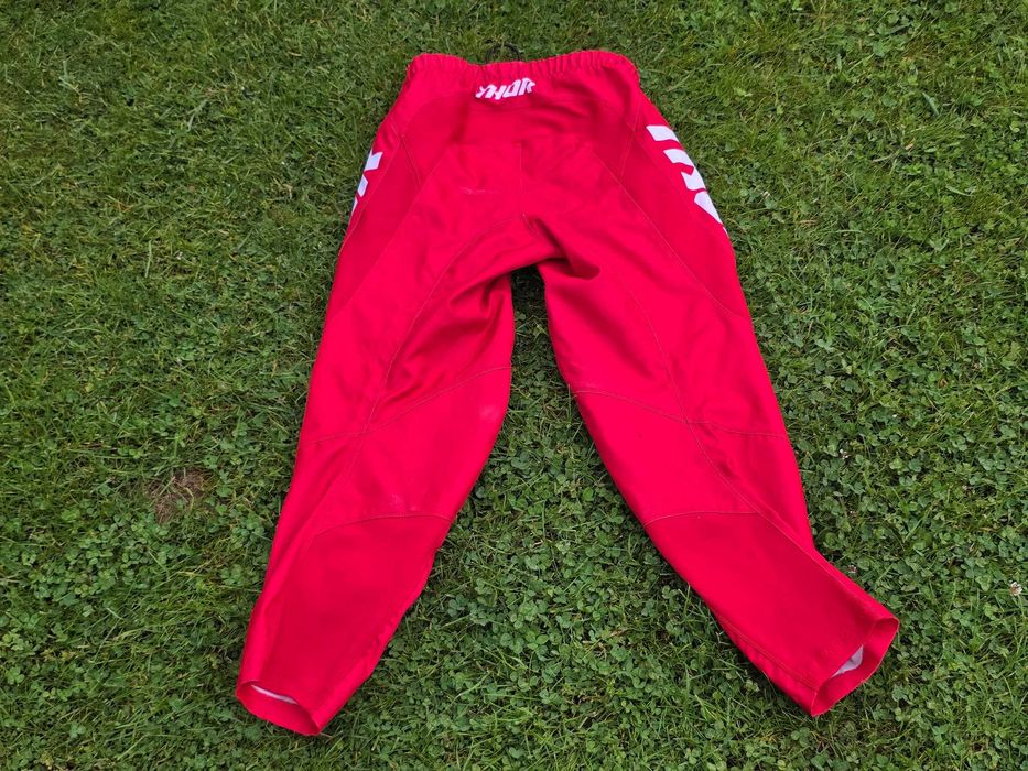 Strój motocross bluza spodnie mx THOR PULSE STUNNER dziecięcy  28 / XL
