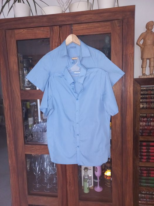 2-pak koszule 164cm.st.bdb.