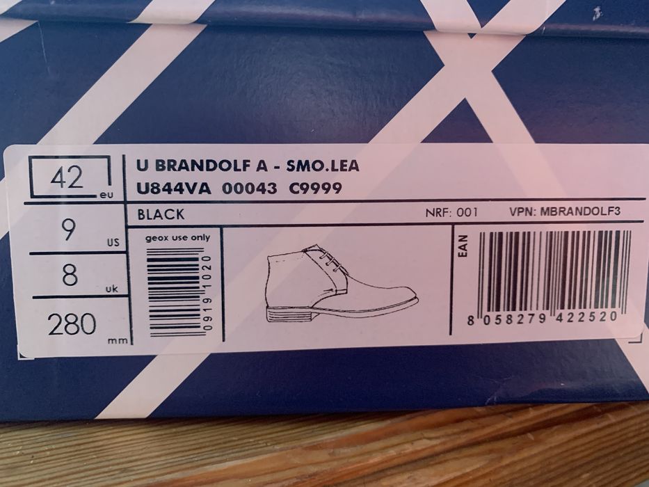 Черевики чоловічі Geox р. 43