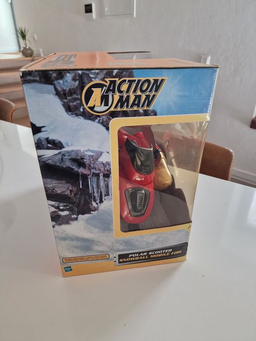 Action Man Polar Scooter anos 90 selado