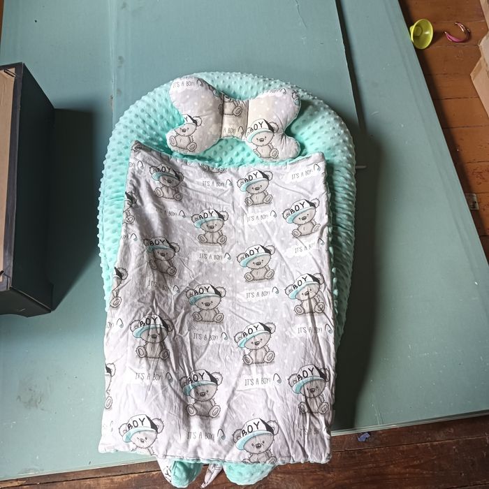 Kokon dziecięcy dla chłopca