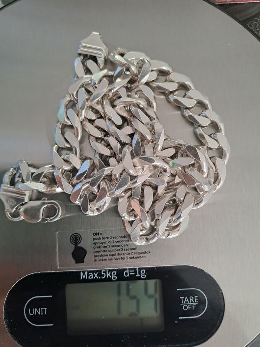 Srebrny zestaw 215 gram