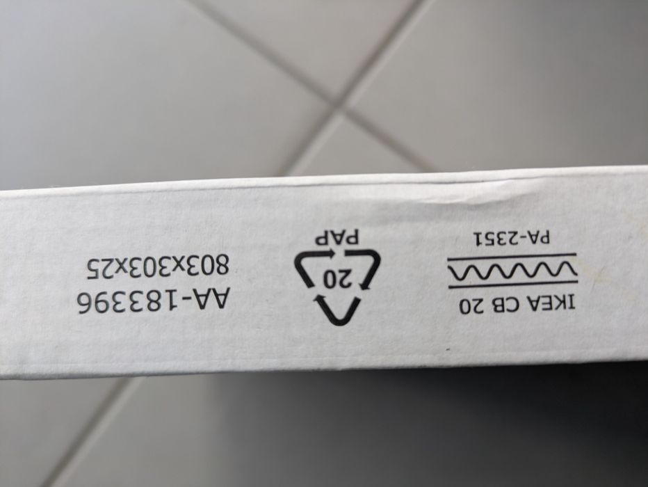 Prateleiras IKEA novas na embalagem