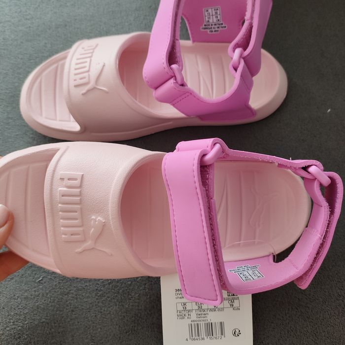 Sandałki piankowe puma r 32. Wkładka 20.5 cm